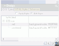  Delete Style  CSS Styles
